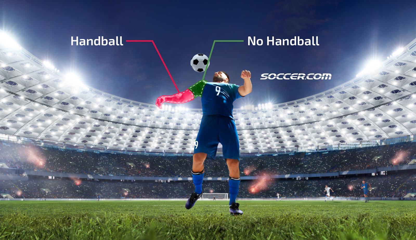 What is deals handball in football